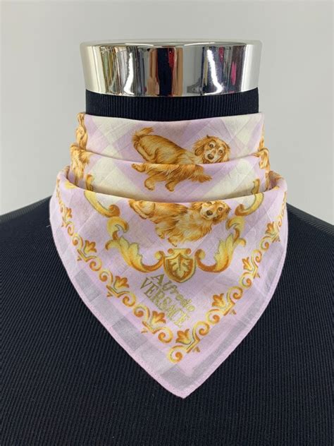 versace handkerchief|versace and dior bandana patterns.